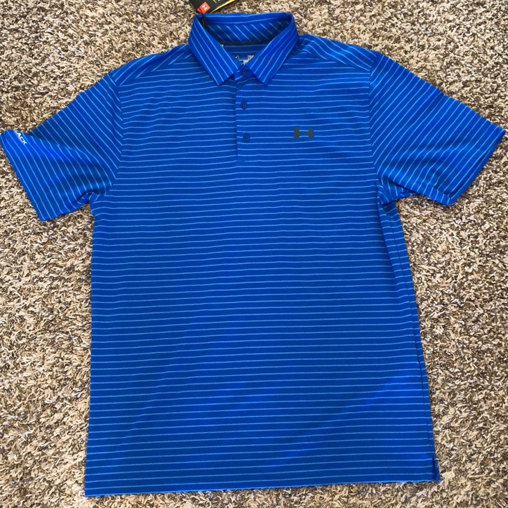 UA golf blue shirt; men’s M NWT